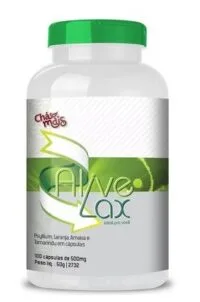 Alivelax Psyllium, Laranja, Ameixa e Tamarindo 100 Cápsulas ClinicMais
