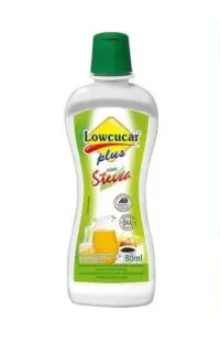 Adoçante Lowçucar Plus Com Stevia Líquido Frasco 80ml