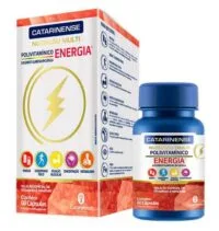 Polivitamínico Catarinense Energia Com 60 Cápsulas
