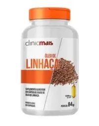Óleo de Linhaça (1000mg) 60 Cápsulas - Chá Mais